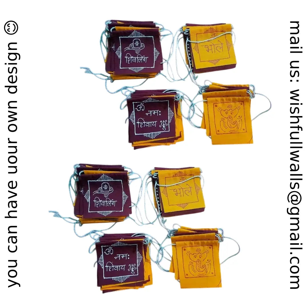 Handmade Spiritual Prayer Flags – Traditional & Sacred Designs