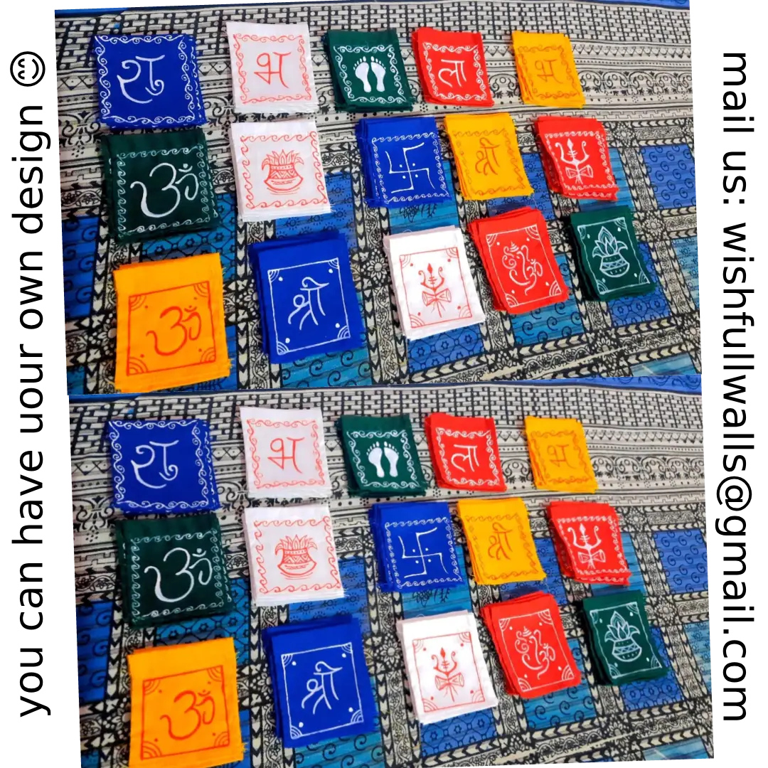 Handmade Spiritual Prayer Flags – Traditional & Sacred Designs
